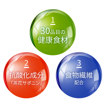 【夏限定】まるっと健康トリプル青汁ゼリー&times;6 image number 1